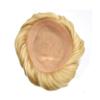 Hair System For Men Toupee Human Hair Piece Fine Mono Lace Mens Toupee Poly Coat Around Natural Hairline Durable Hairpiece For Men Monofilament Wigs 7"x9" #20 light ash blonde view 4