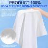 Clean Face Towels, Disposable Face Towels, Biobased Dry Wipes,10in X 12in Large Size Facial Tissues, Super Soft & Thick Faces Cloths for Sensitive Skin 50 Ct /1 Pack view 2