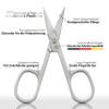 Solingen Nail Scissors Curved Blade  Precision Stainless Steel for Fingernails & Toenails, Manicure & Pedicure, Extra Sharp with Stylish Storage Case view 2