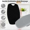 Generic Silicone Back Scrubber for Shower,Gentle Exfoliating and Massage for All Kinds of Skin,Shower Brush for Shower Exfoliating and Message,Overall Cleaning (Gray) view 3
