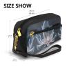 3d Flower Print Portable Mini Makeup Bag,Versatile And Compact,Perfect For Your Essentials view 3