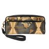 FRESQA Ancient World Globe Print Portable Mini Makeup Bag,Versatile And Compact,Perfect For Your Essentials view 1