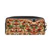 FRESQA 3d Pizza Pepperoni Print Portable Mini Makeup Bag,Versatile And Compact,Perfect For Your Essentials view 2