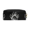 FRESQA Pawprint Print Portable Mini Makeup Bag,Versatile And Compact,Perfect For Your Essentials view 2