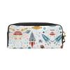 FRESQA Cartoon Rockets Print Portable Mini Makeup Bag,Versatile And Compact,Perfect For Your Essentials view 2