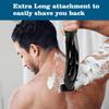 Movelove - Body Groin Trimmer Groomer, Electric Back Shaver for Men, Waterproof Body & Manscaping Trimmer with Back Attachment, Big Power,Seat Charge with Type - C USB Cable view 4