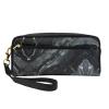 FRESQA Black Marble Print Portable Mini Makeup Bag,Versatile And Compact,Perfect For Your Essentials view 1