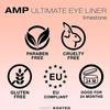 Kandi Koated Amp Eyeliner Pencil [Limestone] Metallic Eyeliner Pencil | Water-Resistant Colored Eye Pencil | Paraben-Free, Cruelty-Free | Beauty & Makeup view 4