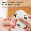 Automatic Nail Clipper, Electric Nail Clippers Automatic Safety Fingernail Cutter and Filer Rechargeable Nail Trimmer Nail Scissors Gift for Caregivers, Adults, Kids view 2
