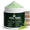 Tea Tree Scalp Scrub | Antifungal Itchy Scalp Treatment with Tea Tree Oil, Quartz Powder & Sea Salt | Gently Exfoliates, Relieves Dryness, Fights Dandruff, Promotes Healthy Hair Growth & Scalp Relief view 1