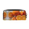 SSIMOO Fresh Orange Fruit Print Travel Makeup Bag For On-The-Go Style For Storing Cosmetics And Beauty Essentials view 2