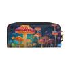 ZISHAK Mushroom Print Portable Makeup Bag,Travel-Friendly Design,Versatile Mini Makeup Pouchtion view 2