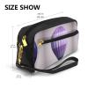 SSIMOO Lavender Hot Air Balloon Print Travel Makeup Bag For On-The-Go Style For Storing Cosmetics And Beauty Essentials view 3