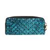 ZISHAK Fish Scale. Print Portable Makeup Bag,Travel-Friendly Design,Versatile Mini Makeup Pouchtion view 2