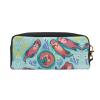 ZISHAK Animal Cute Brown Otters Print Portable Makeup Bag,Travel-Friendly Design,Versatile Mini Makeup Pouchtion view 2