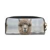 ZISHAK I Love Alpacas Print Portable Makeup Bag,Travel-Friendly Design,Versatile Mini Makeup Pouchtion view 2