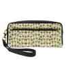 ZISHAK Romantic Sunflowers Print Portable Makeup Bag,Travel-Friendly Design,Versatile Mini Makeup Pouchtion view 1