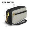 ZISHAK Lion Lions Head Lion Kids Blue Print Portable Makeup Bag,Travel-Friendly Design,Versatile Mini Makeup Pouchtion view 3