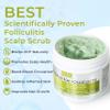Anti Fungal Folliculitis Scalp Scrub Pre Shampoo for Seborrheic Dermatitis, Dandruff, Psoriasis, and Itchy Dry Scalp Relief view 2