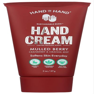HAND IN HAND Mulled Berry Hand Cream, 2 OZ