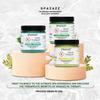 SPAZAZZ RX Therapy Spa and Hot Tub Aromatherapy Scented Relaxation Bath Salt Crystals - Mind Body and Soul Sample Bundle (4OZ 3 Pack), Yellow Green Teal view 3