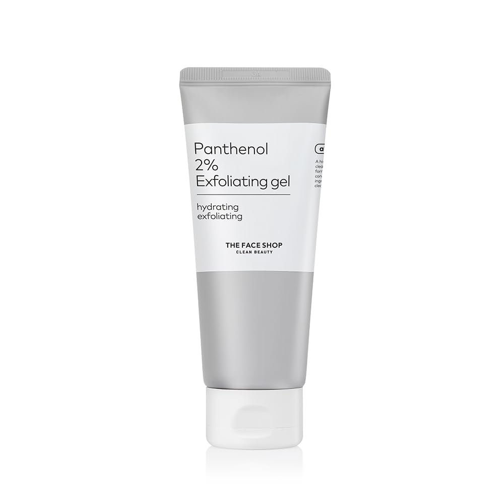 The Face Shop Alltimate Facial Exfoliator - Peeling Gel with Panthenol & AHA/BHA, Gentle Formula, for Smooth, Glowing and Hydrated Skin, Deep Cleansing, Korean Skin Care, 5.07 Fl. Oz.