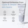 The Face Shop Alltimate Facial Exfoliator - Peeling Gel with Panthenol & AHA/BHA, Gentle Formula, for Smooth, Glowing and Hydrated Skin, Deep Cleansing, Korean Skin Care, 5.07 Fl. Oz. view 3