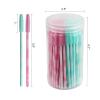 Disposable Silicone Eyelash Mascara Brushes Wands Applicator Eyebrow Brush Makeup Tool Kit Set Tool Bulk view 4