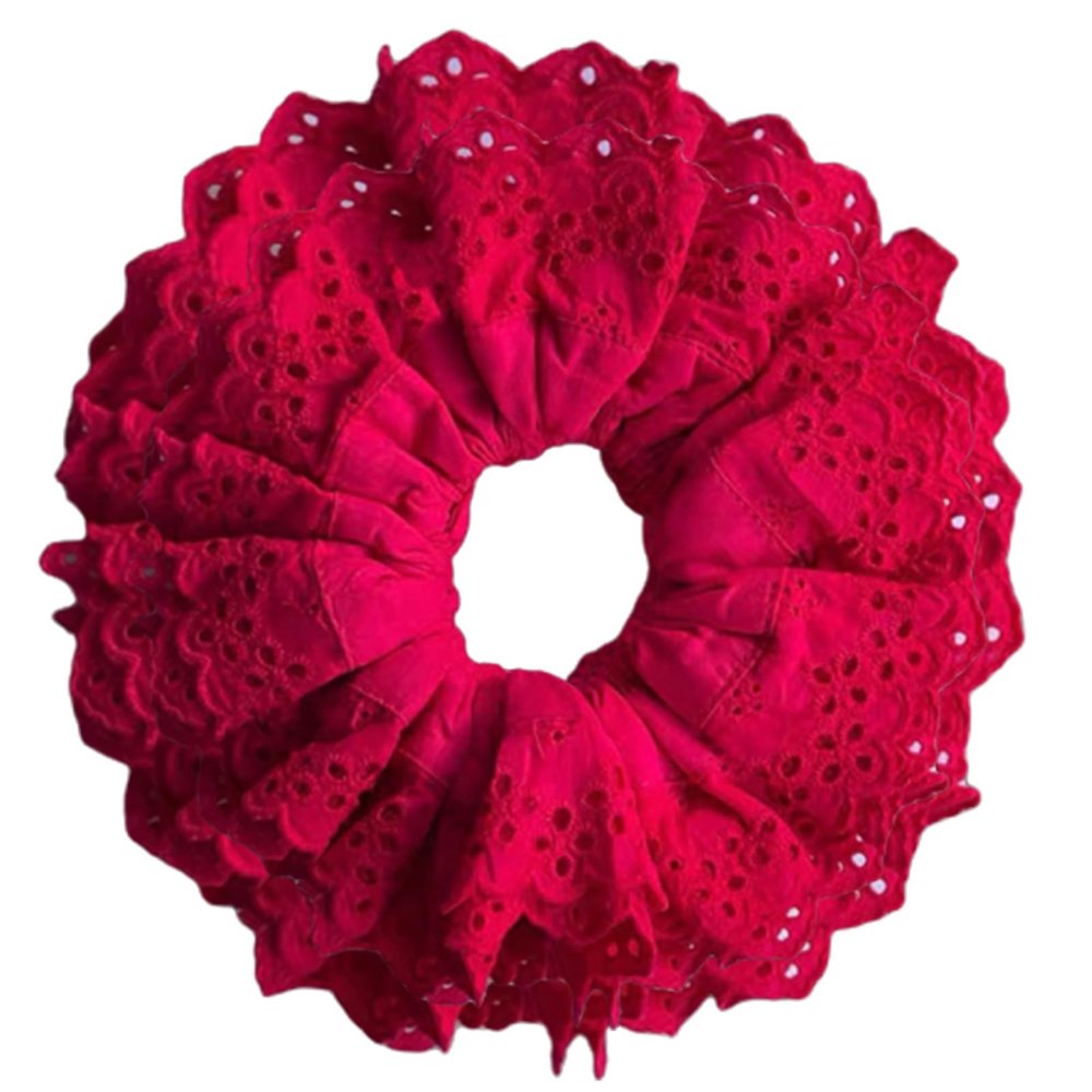 MEELYHOME Big Scrunchies For Women Large Scrunchie Lace Oversized Thick Elastic Hair Ties Hair Scrunchies Ponytail Holder Elastic Hair Bands For Women Hair Thick Hair