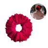 MEELYHOME Big Scrunchies For Women Large Scrunchie Lace Oversized Thick Elastic Hair Ties Hair Scrunchies Ponytail Holder Elastic Hair Bands For Women Hair Thick Hair view 2