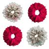 MEELYHOME Big Scrunchies For Women Large Scrunchie Lace Oversized Thick Elastic Hair Ties Hair Scrunchies Ponytail Holder Elastic Hair Bands For Women Hair Thick Hair view 3