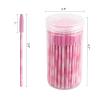Disposable Silicone Eyelash Mascara Brushes Wands Applicator Eyebrow Brush Makeup Tool Kit Set Tool Bulk view 2