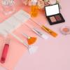 20 Pcs Fan Brushes Facial Acid Applicator Fan Brush Applicator Set Flat Head Facial Brush Soft Makeup Mask Applicator Esthetician Mask Brush Cosmetic Tools for Mask Cream Mud Cream view 4