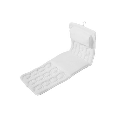 Duiaynke Comfortable Breathable Bath Pillow, Anti-Slip Headrest Bathtub Cushion, Back Support Mattress Pad for Bathroom (Style B)