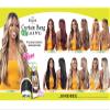 FreeTress Equal HD Lace Front Wig Curtain Bang Bombshell (ASH-BROWN) view 2