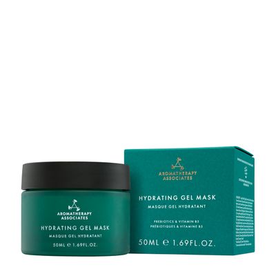 Aromatherapy Associates Hydrating Gel Mask with Niacinamide, Prebiotics & Vitamin B5, Moisturising Daily Gel Mask for All Skin Types, Fruity Floral Scent, 1.69 fl oz