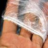 100pcs Disposable Hotel Home Shower Bathing Clear Hair Elastic Cap Hats Bathing Caps For Women Swimming To Keep Hair Dry view 2