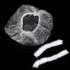 100pcs Disposable Hotel Home Shower Bathing Clear Hair Elastic Cap Hats Bathing Caps For Women Swimming To Keep Hair Dry view 3