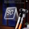 EKHOU Head Shavers for Bald Men, Trimmer Digital Display Electric Razor Professional Beard Shaver Waterproof Beard Trimmer Shaving Machine for Men view 4