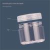 TOWINE Cosmetic Containers Round Clear Leak Proof Plastic Container Jars With Lids Portable Travel Unction Jar for Cosmetic Makeup Face Cream for Lotions and Creams (Size : 5G-3PCS) view 4