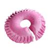 Flush of Dawn Plush Headrest Face Cushion Creative Face Down Massage Head Pillow for Bed Massage Table Cradle Face Pillow (Pink) view 1