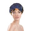 Snake Shower Cap for Women Men Waterproof Hair Cap with Elastic Band Double Layered Bath Caps Reusable Bathing Shower Caps for all Hair Types view 3