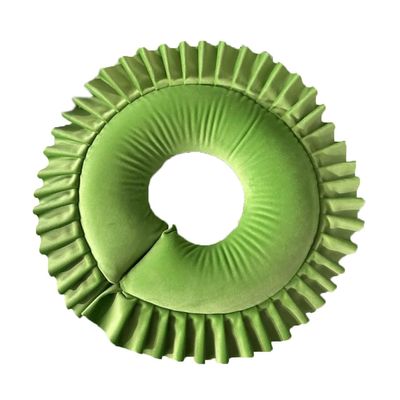 Flush of Dawn Soft Face Down Massage Pillow Washable Massage Head Pillow for Bed Massage Table Cradle Headrest Face Pillow Cushion (Light Green)
