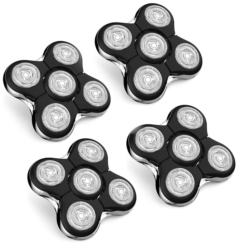 Shaver Replacement Head Compatible with Remington Electric Shaving Model SPR-XR7000,for Bald Men.(4packs)