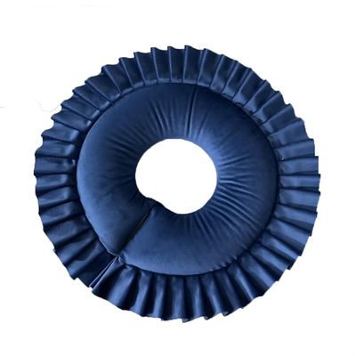 Flush of Dawn Soft Face Down Massage Pillow Washable Massage Head Pillow for Bed Massage Table Cradle Headrest Face Pillow Cushion (Royal Blue)