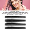 Glomora 10pcs Eye Brush Angled Eyebrow Brush, Silicone Eyebrow Liner Eyeshadow Precise Application Eye Makeup Tool view 3