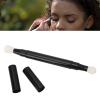 Chazcool Dual Ended Eyeshadow Brush, Blending Eyeshadow Brush with Cap, Eye Makeup Brushes for Outdoor Travel view 3