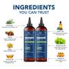 Botanic Hearth Rosemary Oil for Hair Growth | Strengthening Biotin, Jojoba, Castor Hair Growth Oil for frizzy hair | Dry, Damaged Scalp Treatment | Color Safe | All Hair Types | 6.7 Fl Oz (2 Pack) view 3