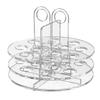 Marketing Holders Acrylic Mascara and Cosmetic Holder 12 Slot Stationary Caddy Clear Acrylic Lip Gloss and Makeup Chapstick Liner Storage Solution view 1