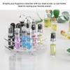 Marketing Holders Acrylic Mascara and Cosmetic Holder 12 Slot Stationary Caddy Clear Acrylic Lip Gloss and Makeup Chapstick Liner Storage Solution view 3